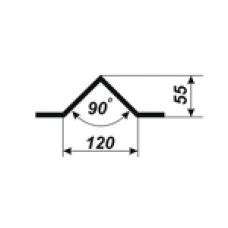 Элемент орнамента «Угол», квадрат 10х10 (180х140 мм)