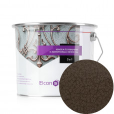 Краска c молотковым эффектом Elcon Smith «Шоколад», 2,4 кг
